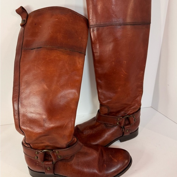Frye Shoes - Frye Melissa Harness Riding Boots 7